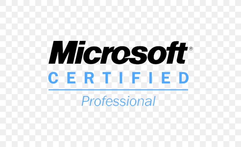 Microsoft Certified Professional Microsoft Certified Partner Microsoft Partner Network Professional Certification, PNG, 500x500px, Microsoft Certified Professional, Area, Blue, Brand, Certification Download Free