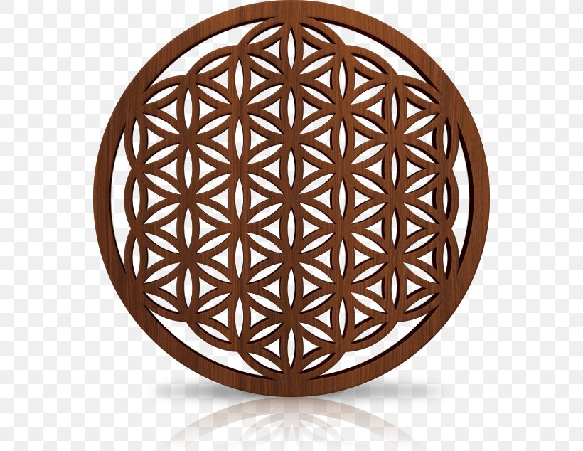 Overlapping Circles Grid Sacred Geometry, PNG, 558x634px, Overlapping Circles Grid, Brown, Crop Circle, Furniture, Geometry Download Free