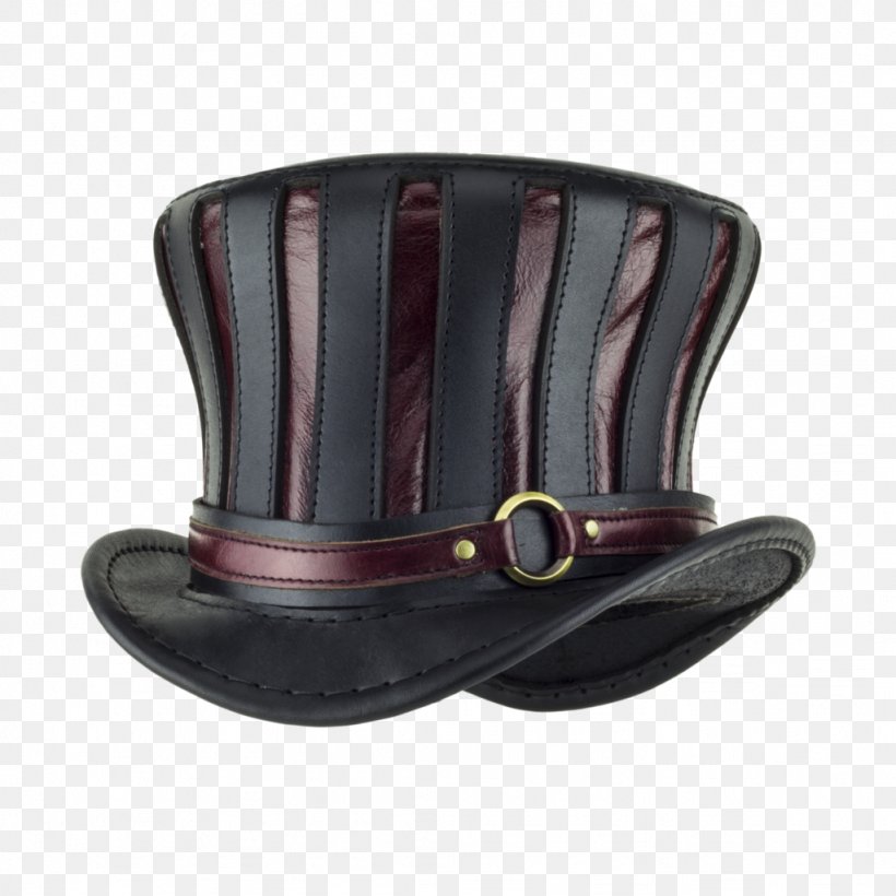 Top Hat Leather The Mad Hatter Clothing Accessories, PNG, 1024x1024px, Hat, Belt, Cap, Clothing, Clothing Accessories Download Free