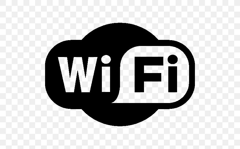 Wi-Fi Hotspot Computer Network Internet Wireless, PNG, 512x512px, Wifi, Area, Black And White, Brand, Computer Network Download Free