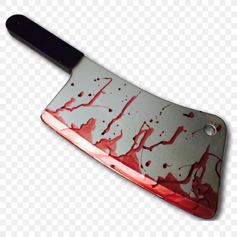 Butcher Knife Bloody Meat Cleaver Kitchen Knives, PNG, 1024x1024px, Knife, Blade, Butcher, Butcher Knife, Cleaver Download Free