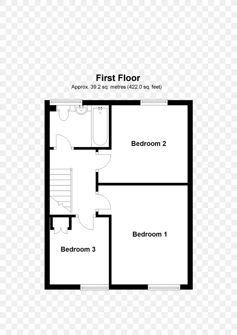 Coonan Estate Agents House Single-family Detached Home Semi-detached Bedroom, PNG, 520x1159px, House, Area, Bathroom, Bedroom, Black And White Download Free