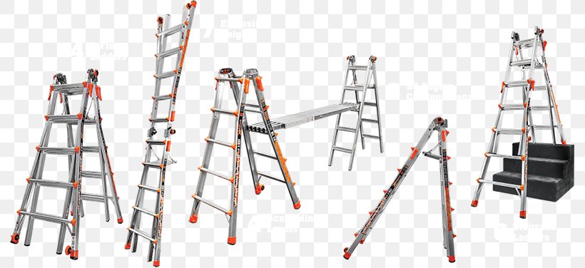Ladder Little Giant 10126LG Classic 26' Wing Enterprises, Inc. Scaffolding Little Giant LT-22, PNG, 791x376px, Ladder, Aerial Work Platform, Aframe, Fiberglass, Recreation Download Free