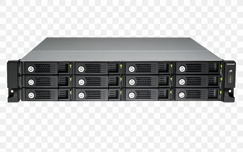 Network Storage Systems QNAP Systems, Inc. QNAP TVS-1271U-RP Net NAS 8-Slot Leergehäuse 3,5