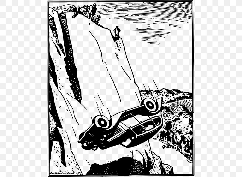 Car Clip Art, PNG, 498x598px, Car, Art, Black And White, Cartoon, Comic Book Download Free