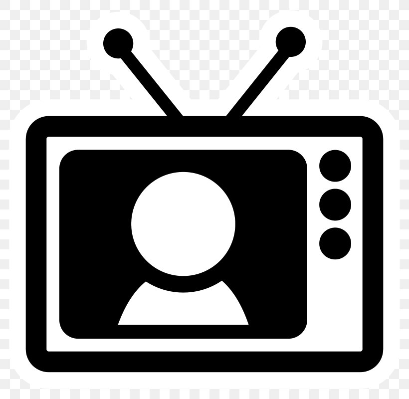 Clip Art Television Show Image Free Content, PNG, 800x800px, Television, Black, Black And White, Monochrome Photography, Nickelodeon Download Free