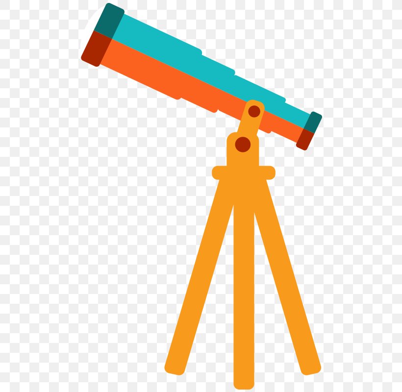 Science Telescope, PNG, 800x800px, Telescope, Astronomy, Cartoon, Drawing, Orange Download Free