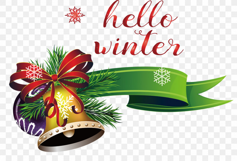 Hello Winter Winter, PNG, 3000x2050px, Hello Winter, Bauble, Christmas Day, Christmas Decoration, Drawing Download Free