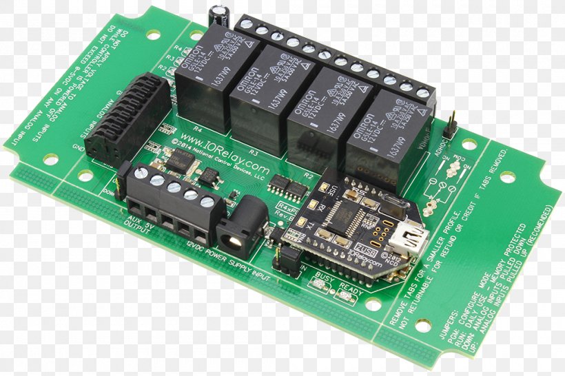 Microcontroller Relay Electronics Computer Transistor, PNG, 1000x667px, Microcontroller, Capacitor, Circuit Component, Computer, Computer Component Download Free