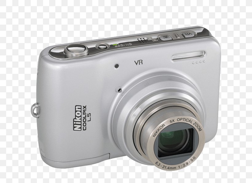 Nikon Coolpix L5 Nikon Coolpix L6 Camera Photography, PNG, 700x595px, Nikon Coolpix L6, Camera, Camera Lens, Cameras Optics, Canon Download Free