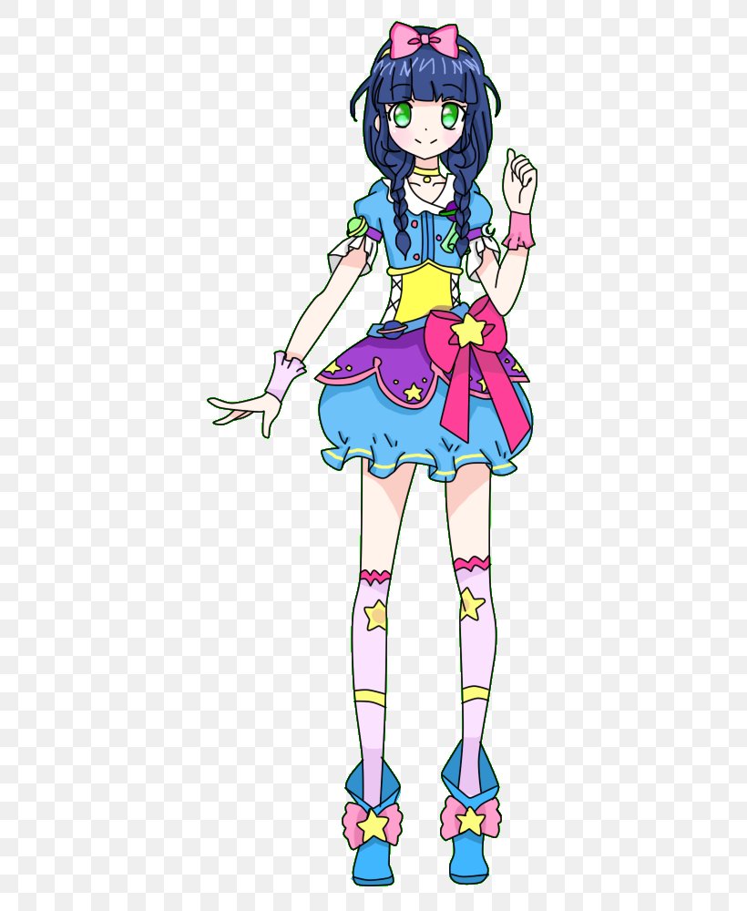 PriPara DeviantArt Costume, PNG, 560x1000px, Watercolor, Cartoon, Flower, Frame, Heart Download Free