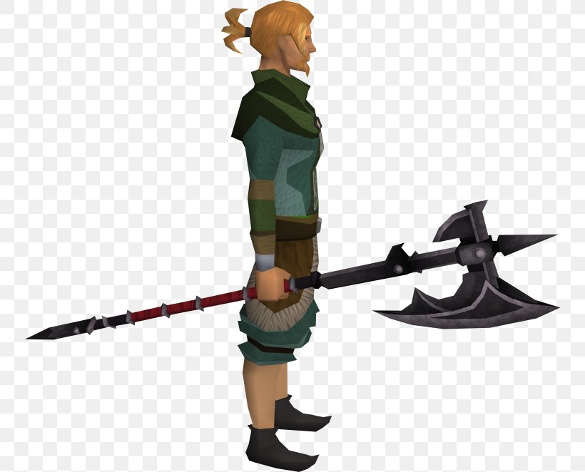 RuneScape Wikia Weapon Clip Art, PNG, 752x662px, Runescape, Cold Weapon, Figurine, Halberd, Lance Download Free
