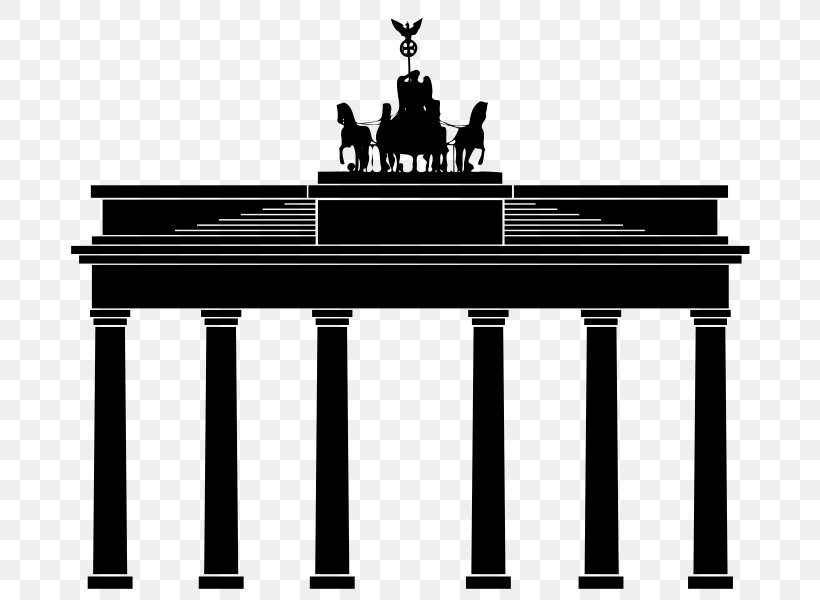 Brandenburg Gate Royalty-free Stock Photography, PNG, 707x600px, Brandenburg Gate, Art, Berlin, Black And White, Drawing Download Free