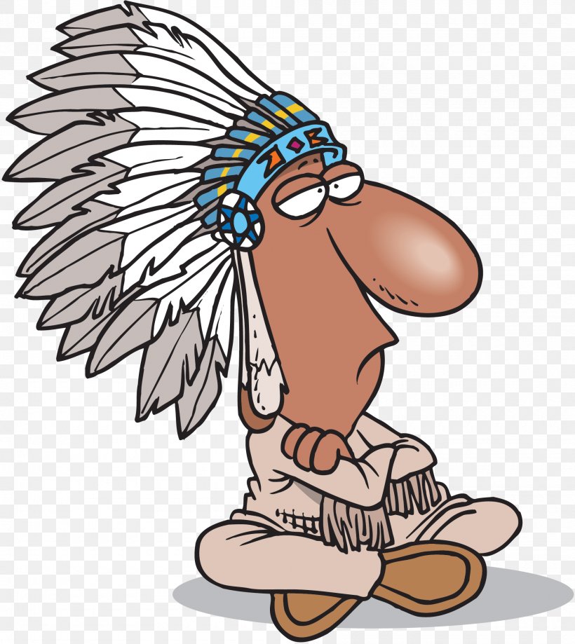 Cartoon Indigenous Peoples Of The Americas Animation Tribal Chief Clip Art, PNG, 2000x2243px, Cartoon, Animation, Art, Artwork, Beak Download Free