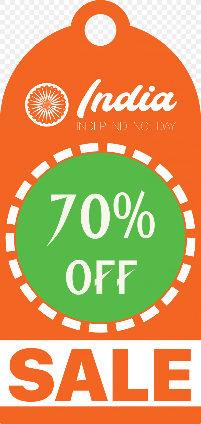 India Indenpendence Day Sale Tag India Indenpendence Day Sale Label, PNG, 1422x3000px, India Indenpendence Day Sale Tag, Area, Green, India Indenpendence Day Sale Label, Line Download Free