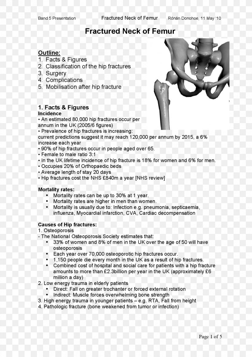 Document Femoral Neck Joint, PNG, 1653x2339px, Document, Area, Black And White, Bone Fracture, Diagram Download Free