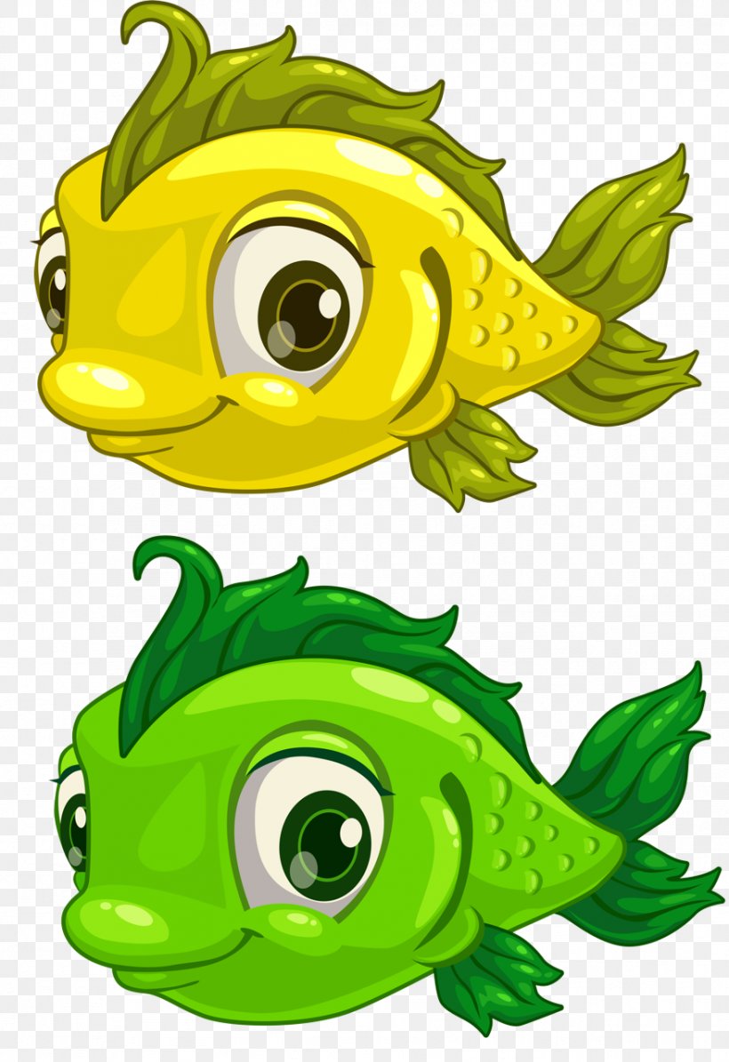 Green Cartoon Clip Art Fish Fish, PNG, 878x1280px, Green, Cartoon, Fish Download Free