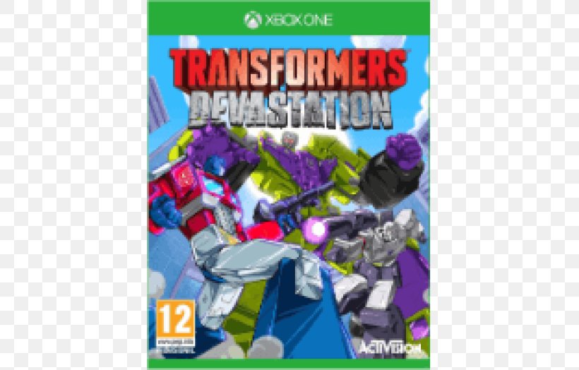 Transformers: Devastation Xbox 360 Transformers: Rise Of The Dark Spark Xbox One PlayStation 4, PNG, 524x524px, Transformers Devastation, Action Figure, Activision, Fictional Character, Game Download Free