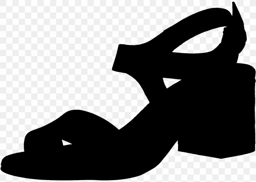 Clip Art Shoe Finger Sandal Logo, PNG, 1500x1069px, Shoe, Ankle, Black, Blackandwhite, Brand Download Free