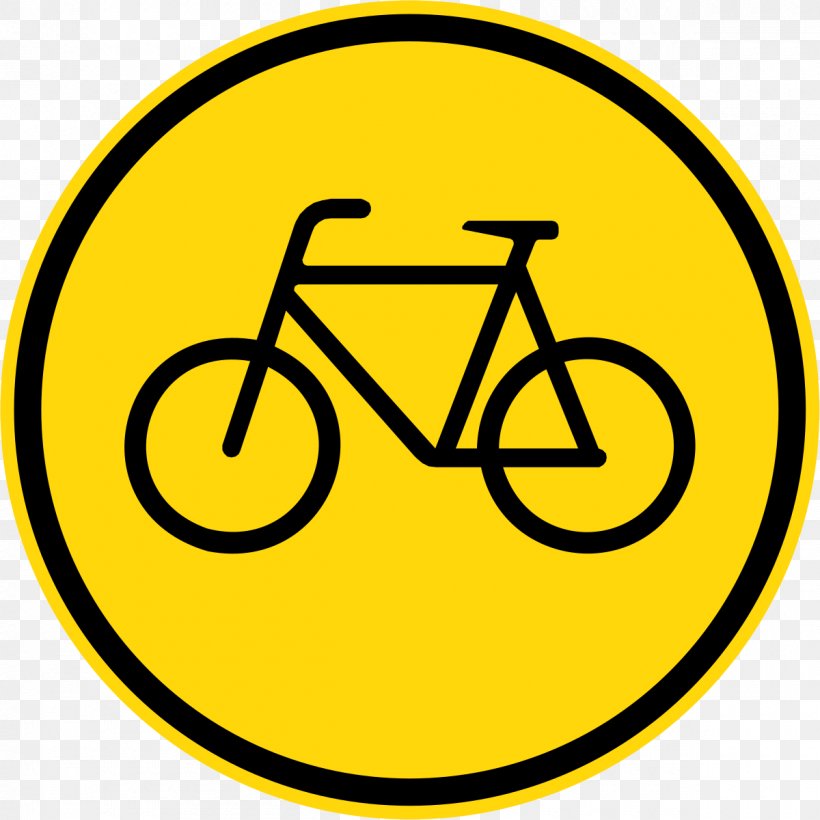 Cycling Road Bicycle Segregated Cycle Facilities Traffic Sign, PNG, 1200x1200px, Cycling, Area, Bicycle, Bicycle Wheels, Hybrid Bicycle Download Free