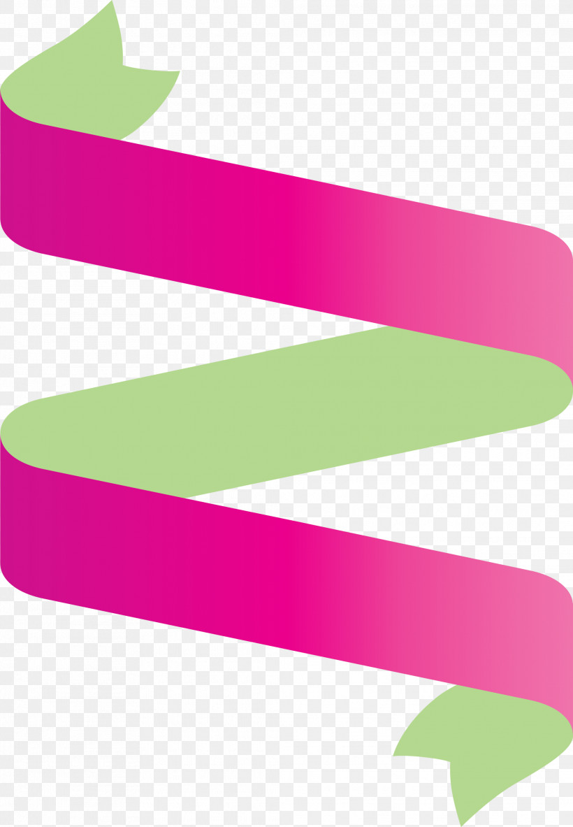 Ribbon Multiple Ribbon, PNG, 2079x3000px, Ribbon, Line, Logo, Magenta, Material Property Download Free