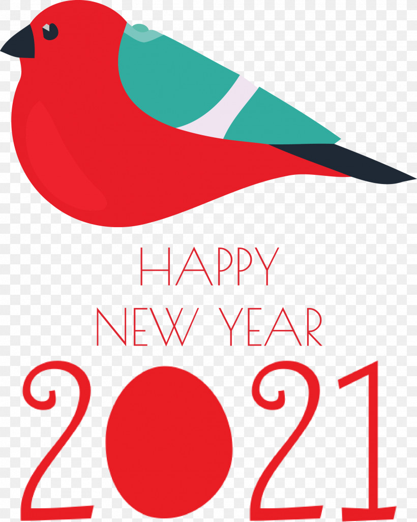2021 Happy New Year 2021 New Year, PNG, 2069x2592px, 2021 Happy New Year, 2021 New Year, Beak, Birds, Line Download Free