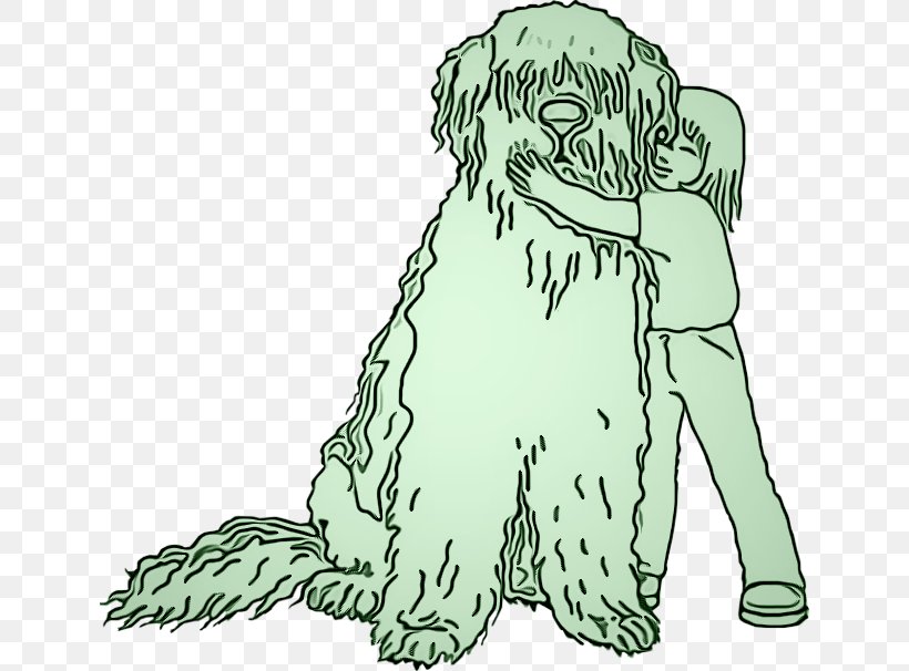 Dog Green Line Art Puppy Dog Breed, PNG, 640x606px, Dog, Cartoon, Dog Breed, Green, Line Art Download Free