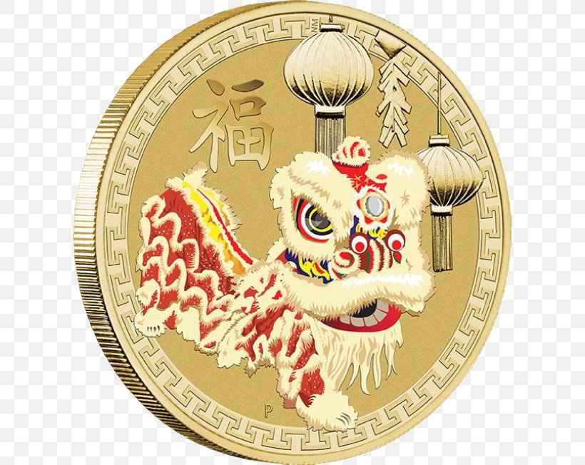Perth Mint Lion Dance Chinese New Year Coin, PNG, 652x652px, Perth Mint, Australia, Bullion Coin, Chinese Guardian Lions, Chinese New Year Download Free