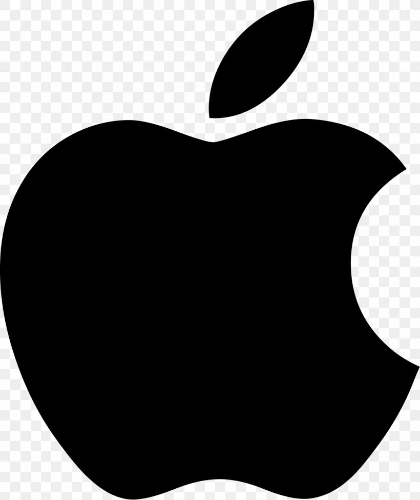 Apple Logo Clip Art, PNG, 1392x1656px, Apple, Black, Black And White, Logo, Monochrome Download Free