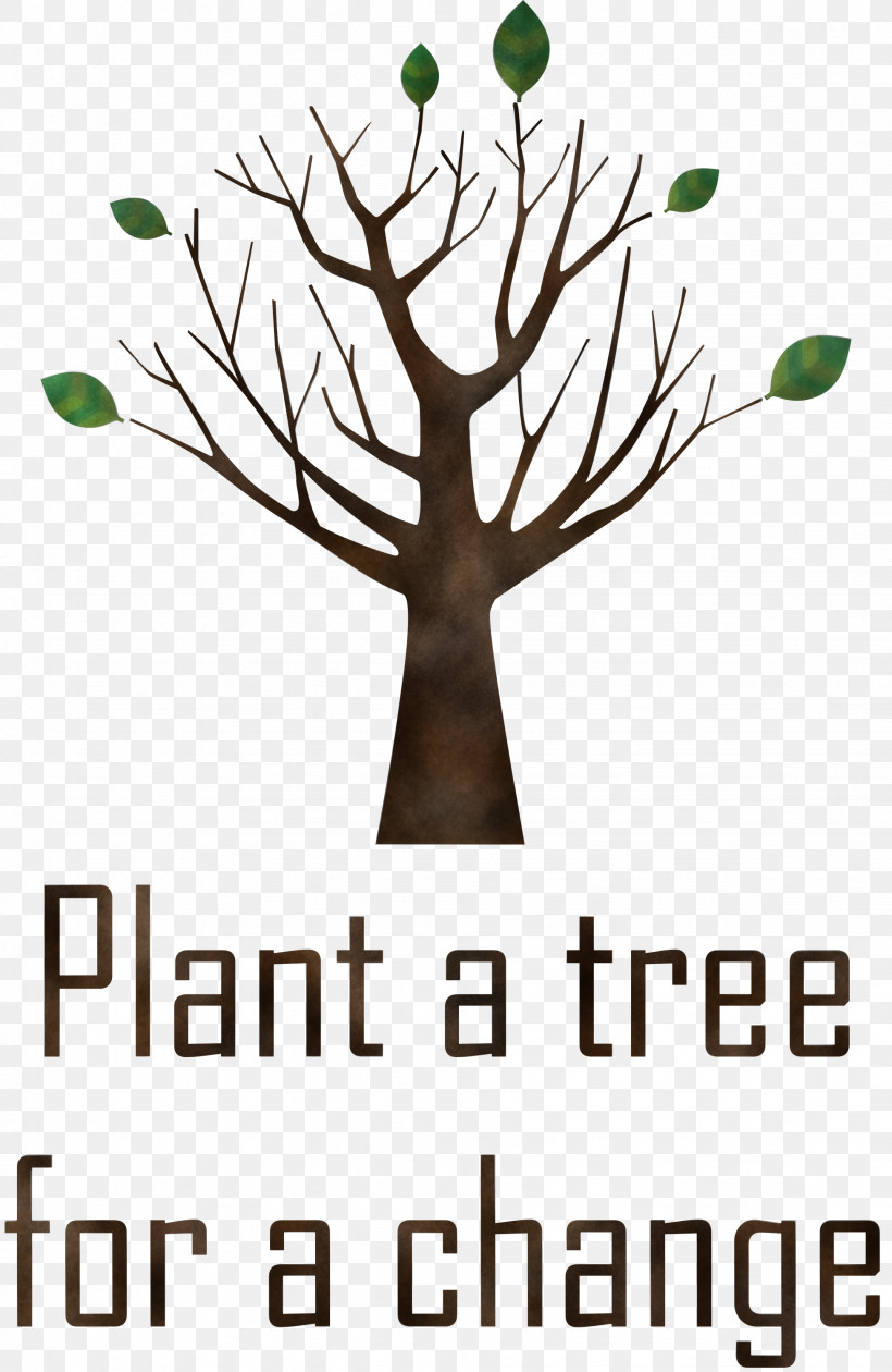 Plant A Tree For A Change Arbor Day, PNG, 1951x3000px, Arbor Day, Flower, Leaf, Line, Logo Download Free