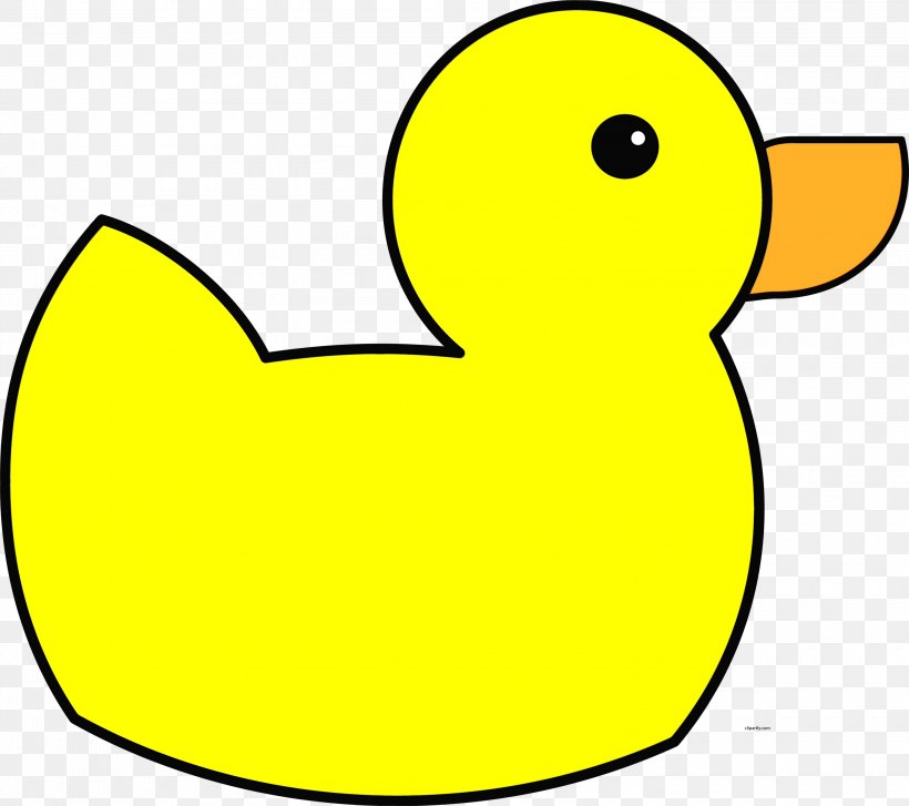 Yellow Clip Art Beak Line Art Bird, PNG, 3000x2663px, Watercolor, Beak, Bird, Duck, Ducks Geese And Swans Download Free