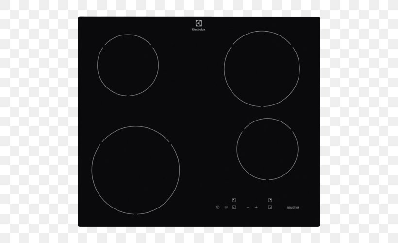 Induction Cooking Cooking Ranges Electrolux Electric Stove Electromagnetic Induction, PNG, 500x500px, Induction Cooking, Aeg, Black, Black And White, Cooking Download Free