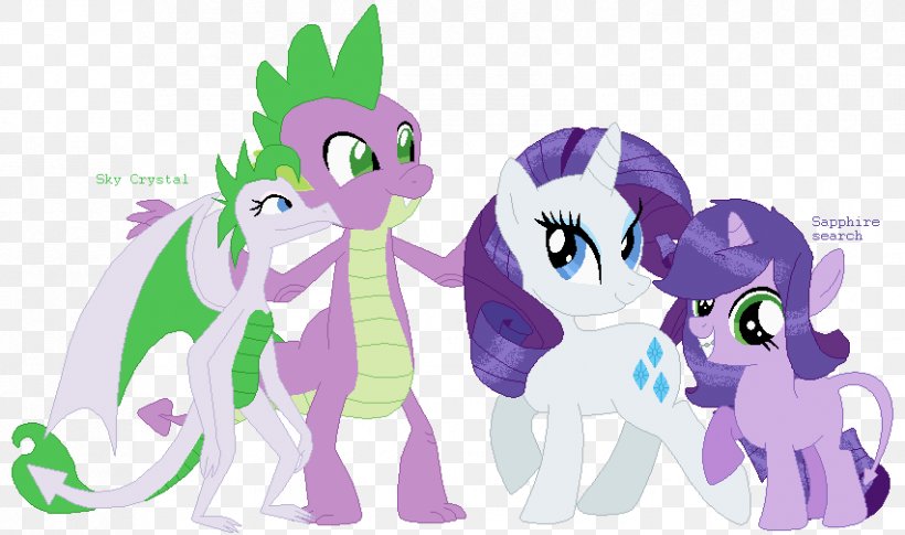 My Little Pony Spike Rarity Family, PNG, 852x504px, Pony, Animal Figure, Art, Cartoon, Child Download Free
