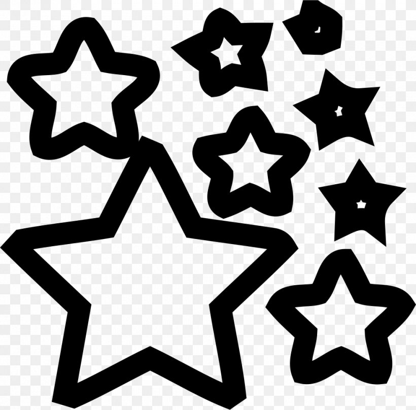 Vector Graphics Stock Photography Image Royalty-free, PNG, 980x966px, Stock Photography, Area, Black And White, Drawing, Fivepointed Star Download Free