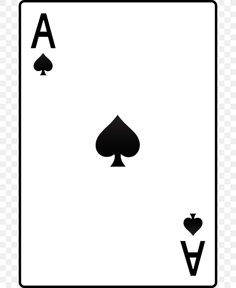 Ace Of Spades Playing Card Ace Of Hearts Clip Art, PNG, 690x1000px, Ace, Ace Of Hearts, Ace Of Spades, Area, Black Download Free