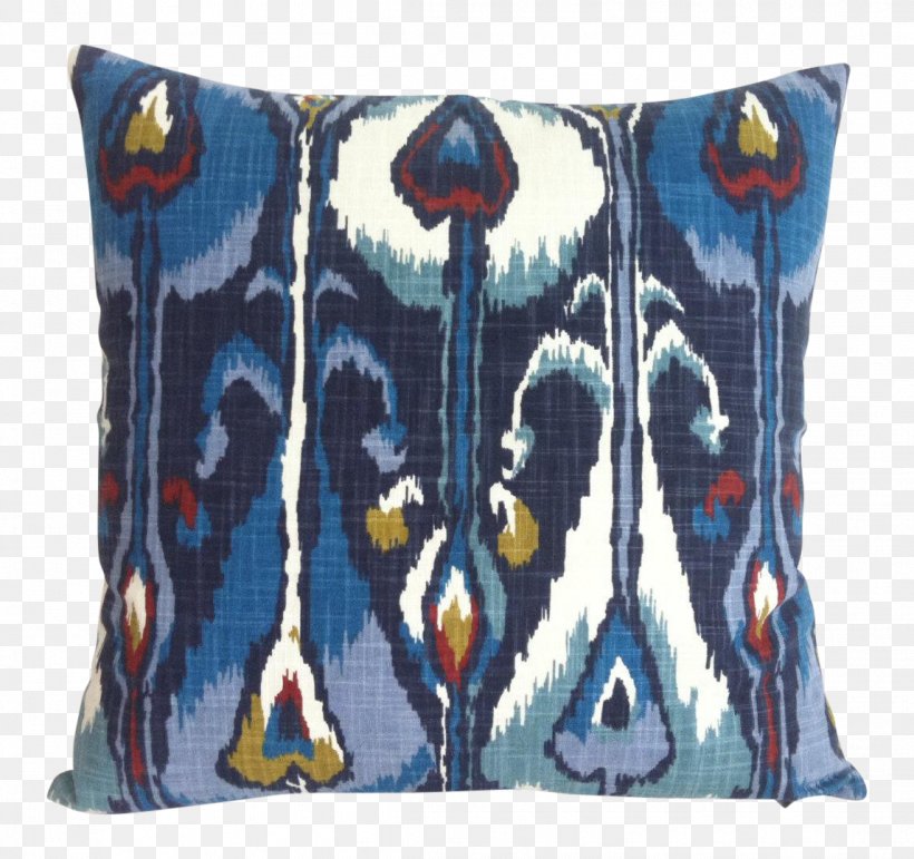 Throw Pillows Cushion Textile Upholstery Ikat, PNG, 1146x1078px, Throw Pillows, Carpet, Chair, Couch, Cushion Download Free