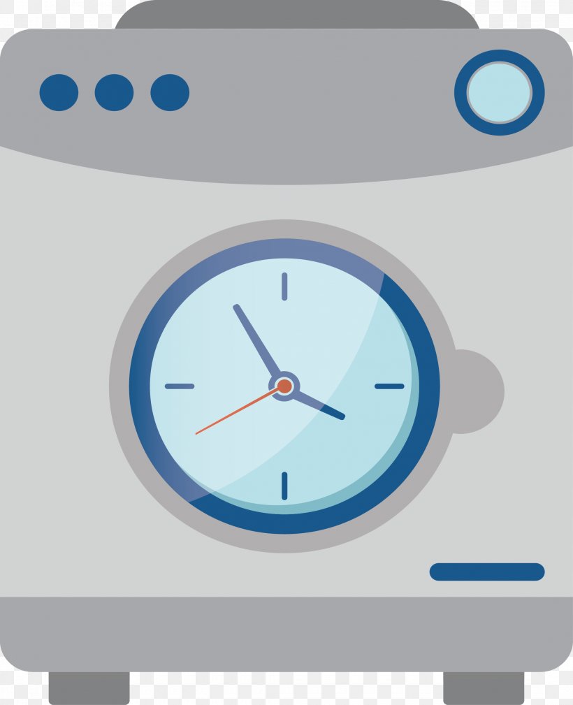 Washing Machine Logo Alarm Clock Laundry, PNG, 2145x2641px, Washing Machine, Alarm Clock, Clock, Drawing, Electric Blue Download Free