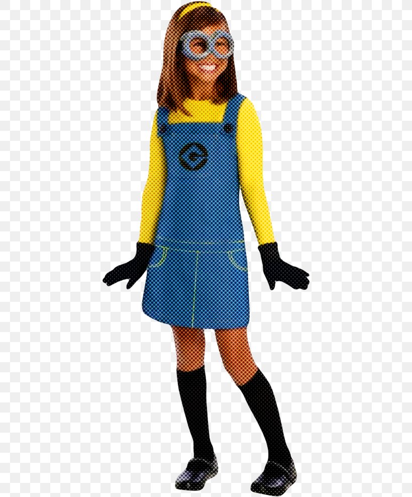 Clothing Yellow Costume Electric Blue Outerwear, PNG, 415x988px, Clothing, Costume, Electric Blue, Outerwear, Sleeve Download Free