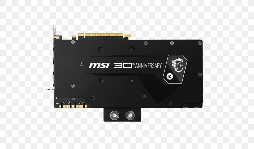Graphics Cards & Video Adapters 30th Anniversary Limited Edition Graphics Card MSI GeForce GTX 1080 30th Anniversary Graphics Processing Unit Micro-Star International, PNG, 600x480px, Watercolor, Cartoon, Flower, Frame, Heart Download Free