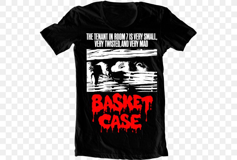 Basket Case Film Comedy Horror, PNG, 544x556px, Basket Case, Active Shirt, Black, Brand, Clothing Download Free