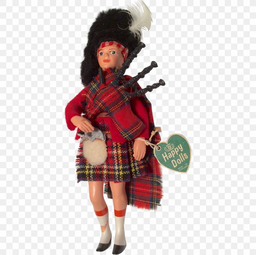 Helen From Scotland Sticker Paper Doll Tartan Scottish People, PNG, 1226x1226px, Doll, Bagpipes, Clothing, Costume, Designer Download Free