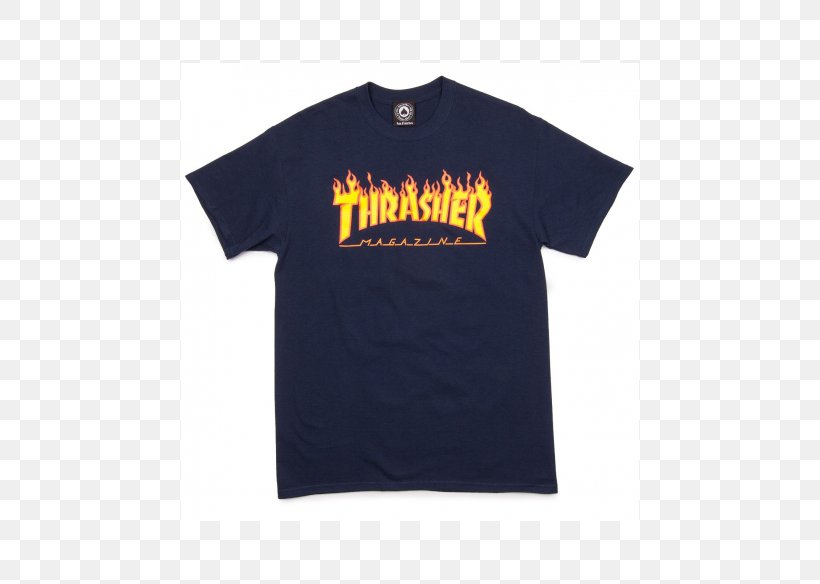 T-shirt Thrasher Presents Skate And Destroy Hoodie Skateboarding, PNG, 458x584px, Tshirt, Active Shirt, Black, Brand, Clothing Download Free