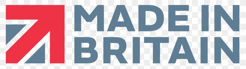 United Kingdom Made In Britain Logo Manufacturing, PNG, 5932x1676px, 2018 Fairtrade Fortnight, United Kingdom, Area, Blue, Brand Download Free