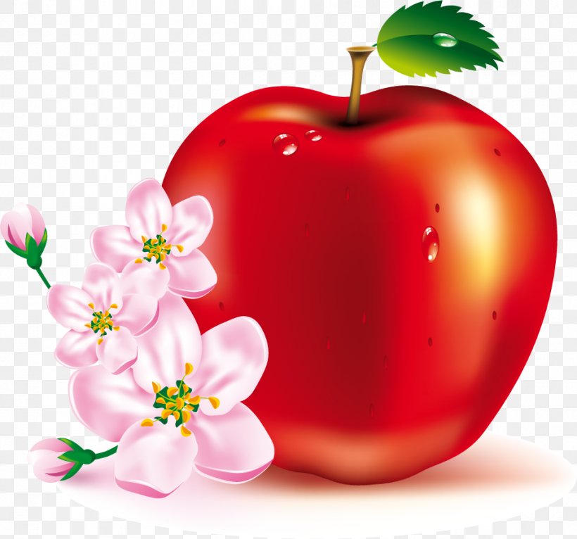 Fruit Apple Strawberry Clip Art, PNG, 952x890px, Fruit, Apple, Diet Food, Food, Natural Foods Download Free