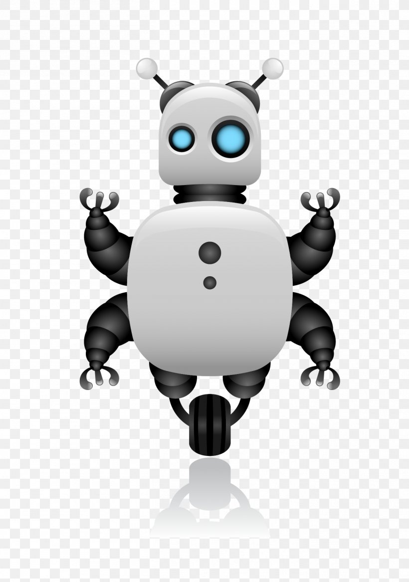 Robotics Artificial Intelligence, PNG, 1358x1934px, Robot, Android, Artificial Intelligence, Black And White, Cartoon Download Free
