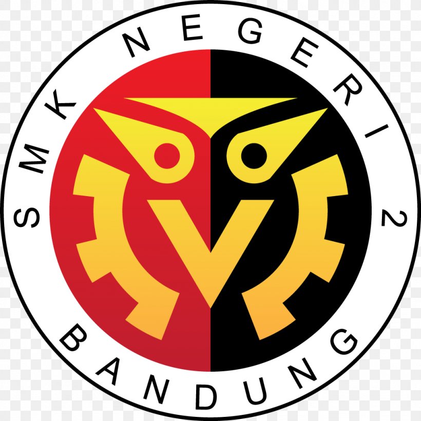 SMKN 2 Bandung Logo Vocational School Indonesian Art And Culture Institute Of Bandung, PNG, 1024x1024px, Logo, Area, Bandung, Bandung City, Clock Download Free
