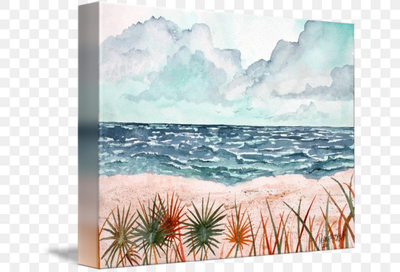Watercolor Painting Work Of Art Fine Art, PNG, 650x559px, Watercolor Painting, Art, Beach, Decorative Arts, Fine Art Download Free