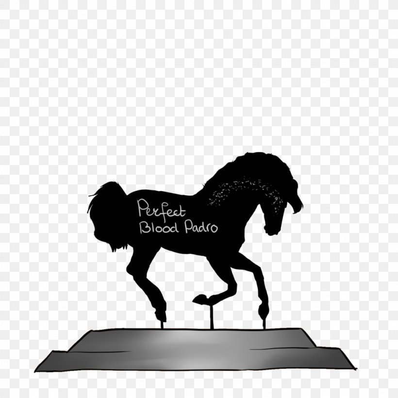 Mustang Mane Stallion Pack Animal Silhouette, PNG, 1024x1024px, Mustang, Animal Figure, Art, Blackandwhite, Figurine Download Free