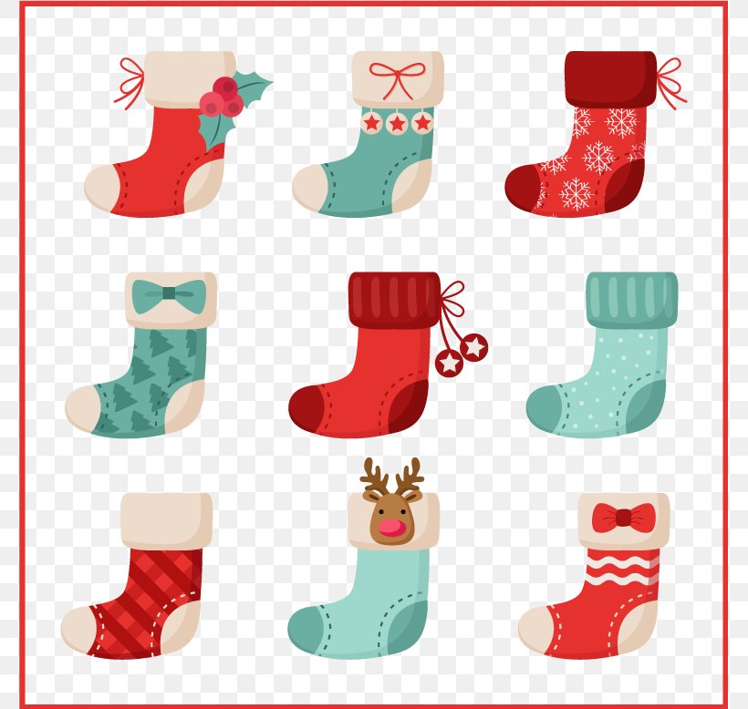 Santa Claus Christmas Stockings Sock Christmas Card, PNG, 777x778px, Santa Claus, Bag, Christmas, Christmas Card, Christmas Decoration Download Free