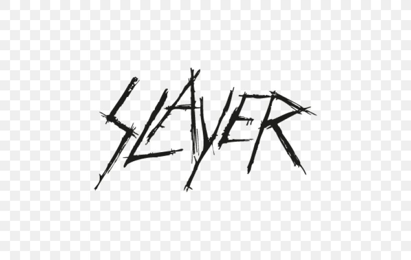 Slayer Thrash Metal Logo Heavy Metal, PNG, 518x518px, Watercolor, Cartoon, Flower, Frame, Heart Download Free